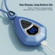thumbnail image 1 of Masajeador De Cuello Masajeador cervical colgante portátil máquina de relajación de doble pulso (azul) Likrtyny Libre de BPA, 1 of 9