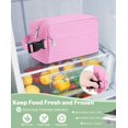 thumbnail image 3 of Bolsa de Almuerzo Neverwhy Pequeña Aislada para Snacks 3L/5 Latas Rosa, 3 of 7