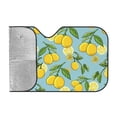 thumbnail image 2 of Kdxio Lemon Print Windshield Sun Shade, Foldable Sun Blocker for Car,Truck,SUV Automotive Interior Sun Protection,Reflective Shade for Front Windshield(Small), 2 of 7