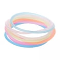 thumbnail image 1 of 3x 10 Uds. de Pulseras Luminosas de Silicona, Cuerdas para Lazos para El Cabello, Brazaletes para Adolescentes Y Niños, Anillos de Mano para Mujeres Y 3 piezas, 1 of 8