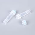 thumbnail image 1 of Self-Standing Trace Sample Tubes with Attached Lids, Sterile, Semi Transparent Brown, 1 of 5