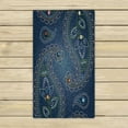 thumbnail image 1 of Toalla ABPHQTO Tela Vaquera Bordado Paisley 40x70 cm, 1 of 1