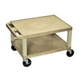 thumbnail image 3 of WT16E-N - Tuffy AV Cart - 2 Shelves Nickel Legs, 3 of 7