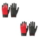 thumbnail image 2 of Qarigey 1 par de guantes de trabajo, guantes aislantes eléctricos, mitones de goma para conducir negro rojo L 2Conjunto, 2 of 6