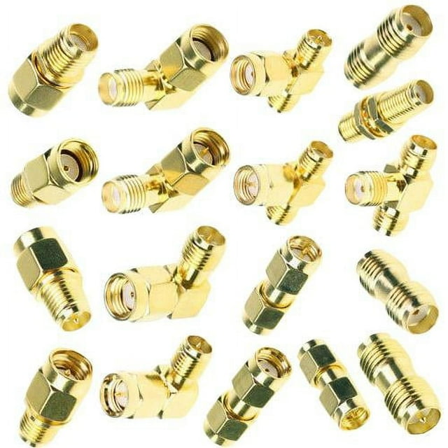 Conector SMA de 18 Piezas, Conector -, Adaptador Convertidor, Adaptador