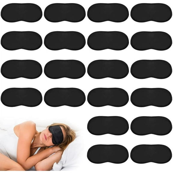 Disposable Eye Mask - 30 Packs Sleeping Blindfold, Light Blocking Eye Shade Cover for Men & Women
