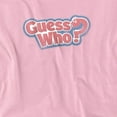 thumbnail image 2 of Guess Who Guess Who Distressed Logo Women's T Shirt, Pink, X-Large, 2 of 6