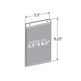 thumbnail image 4 of Clear Acrylic Wall Hanging Frame 5.5" Wide x 8.5'' Vertical/Portrait, 10-Pack, 4 of 6
