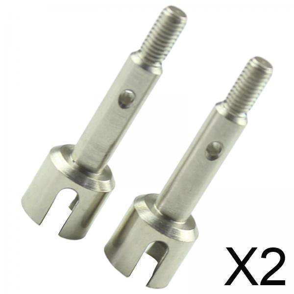 Eje De Rueda Trasera 2x2 Uds Para Coche De Carreras Con Control Remoto WLtoys 144001 124016
