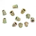 thumbnail image 1 of in Socket  Kit For50Pcs M5x10mm Zinc Alloy Hex Drive Head Furniture Nuts Threaded for Wood Insert, 1 of 8