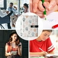 thumbnail image 5 of Leather Notebook with Pen Holder Writing Notepad Includes 100 Pages Lined Journal Watercolor Dog Paw Prints, 5 of 6