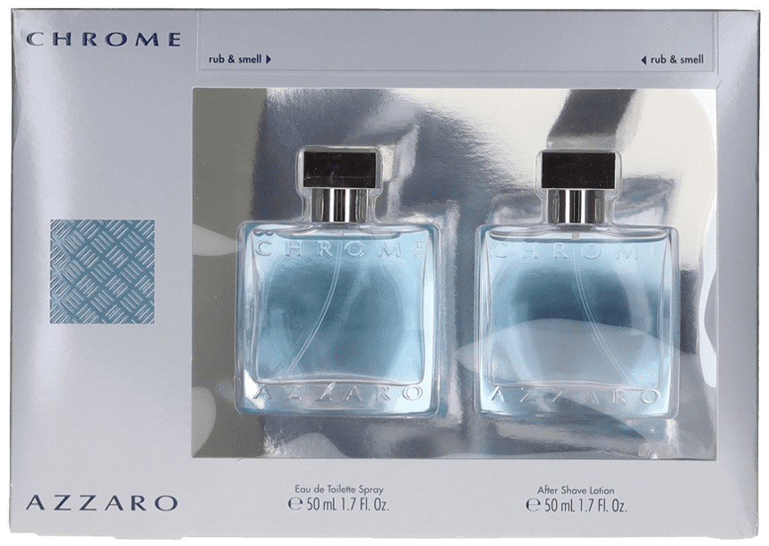 Azzaro Chrome Men's Set: EDT After Shave Lotion Greece Ubuy