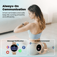 thumbnail image 2 of Smart Watch for Women Android/iPhone Devices, IP68 Waterproof Fitness Tracker with Bluetooth Answer/Make Calls, Activity Pedometer/100+ Sports Modes, Perfect Gift, 2 of 6