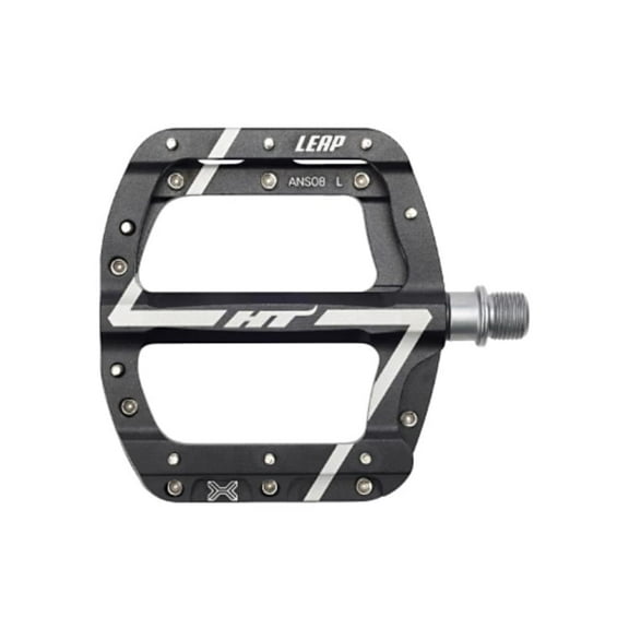 HT Components Leap ANS08 Pedals - Platform, Aluminum, 9/16", Stealth Black