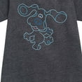 thumbnail image 2 of Blue Clues & You! - Blue Outline - Toddler And Youth Girls Fleece Dress, 2 of 4