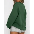 thumbnail image 4 of Sweat-shirt à Manches Longues pour Femmes Casual Col Rond Pull à Capuche en Molleton, 4 of 6
