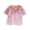 Light Violet, variant on TIREOW Boys Stripe Short Sleeve T-Shirts Crewneck Colour Block Comfortable Casual Kids Summer Tee Tops (Light Violet, 12-18 Months)