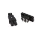 thumbnail image 1 of Enchufe macho C8, toma de corriente hembra, conector eléctrico integrado de 35 mm x 15 mm, CA 25 A 250 V, enchufe en forma de 8., 1 of 5