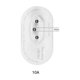 thumbnail image 1 of MOES Tuya 16A/10A Brazil Standard Smart Plug with Power Monitor, Smart Life APP WiFi Smart Socket Works for Google Home, Alexa, 1 of 5