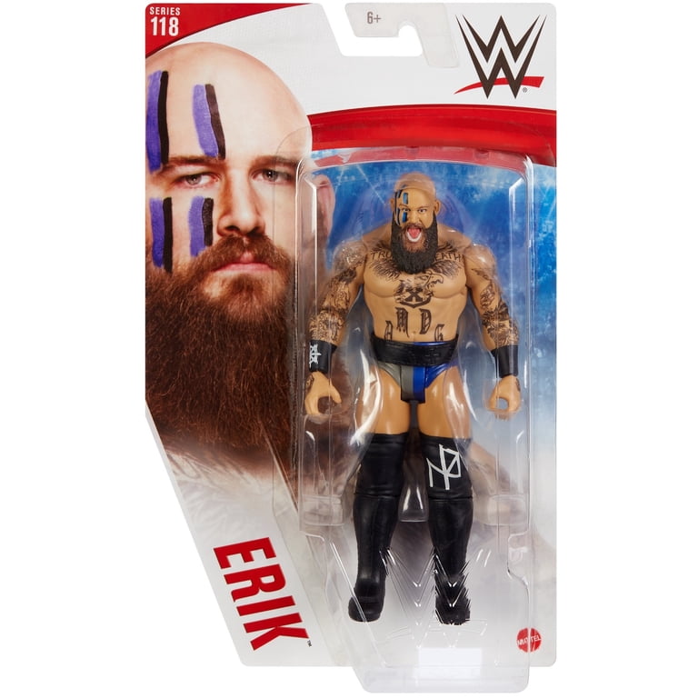 WWE- Elite Collection Personaggio Erik con Accessori, Giocattolo per Bambini 8+ Anni, GKY32 - Giochi e Prodotti per l'Età Evolutiva