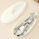 thumbnail image 4 of Organizador para estante de cepillos de dientes | Soporte multipropósito para vaso de dientes para lavabo | Estante de almacenamiento para baño de plástico con drenaje | Sostiene cepillos de, 4 of 4