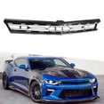 thumbnail image 2 of Fit for 16-21 Camaro Grill Black Front Upper Grille, 2 of 6