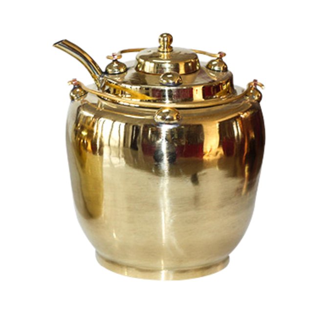 Calentador de vino, hervidor de agua, utensilios de cocina, cafetera portátil ligera de latón para hogar, cocina, camping, picnic, leche 300 ml