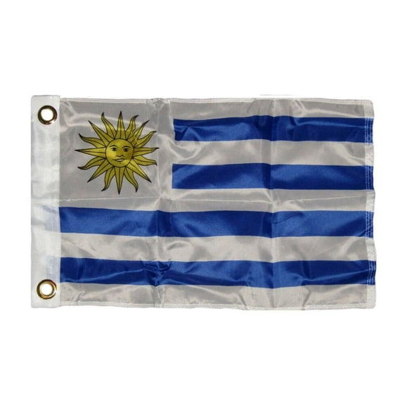 12x18 12"x18" Country of Uruguay Boat Motorcycle Flag Grommets Polyester