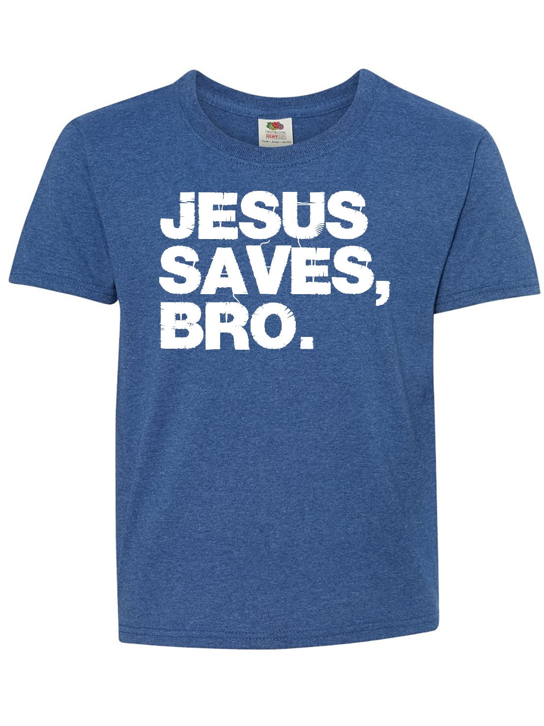 Jesus Saves Bro Christian Youth TShirt