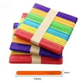 thumbnail image 4 of 200pcs Colored Wood Craft Popsicle Sticks for DIY Art Crafts, 4 of 8
