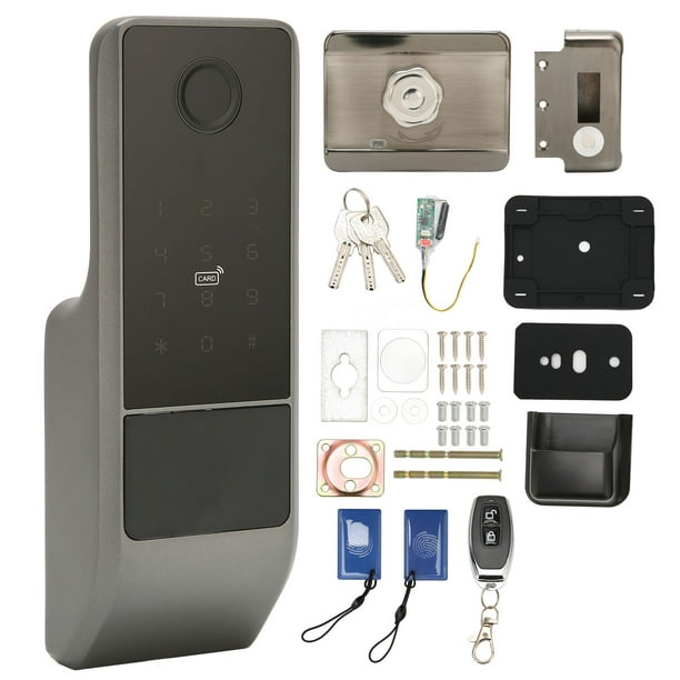 Smart Fingerprint Door Lock Keyless Entry Keypad Biometric Passcode Code Door Lock Remote