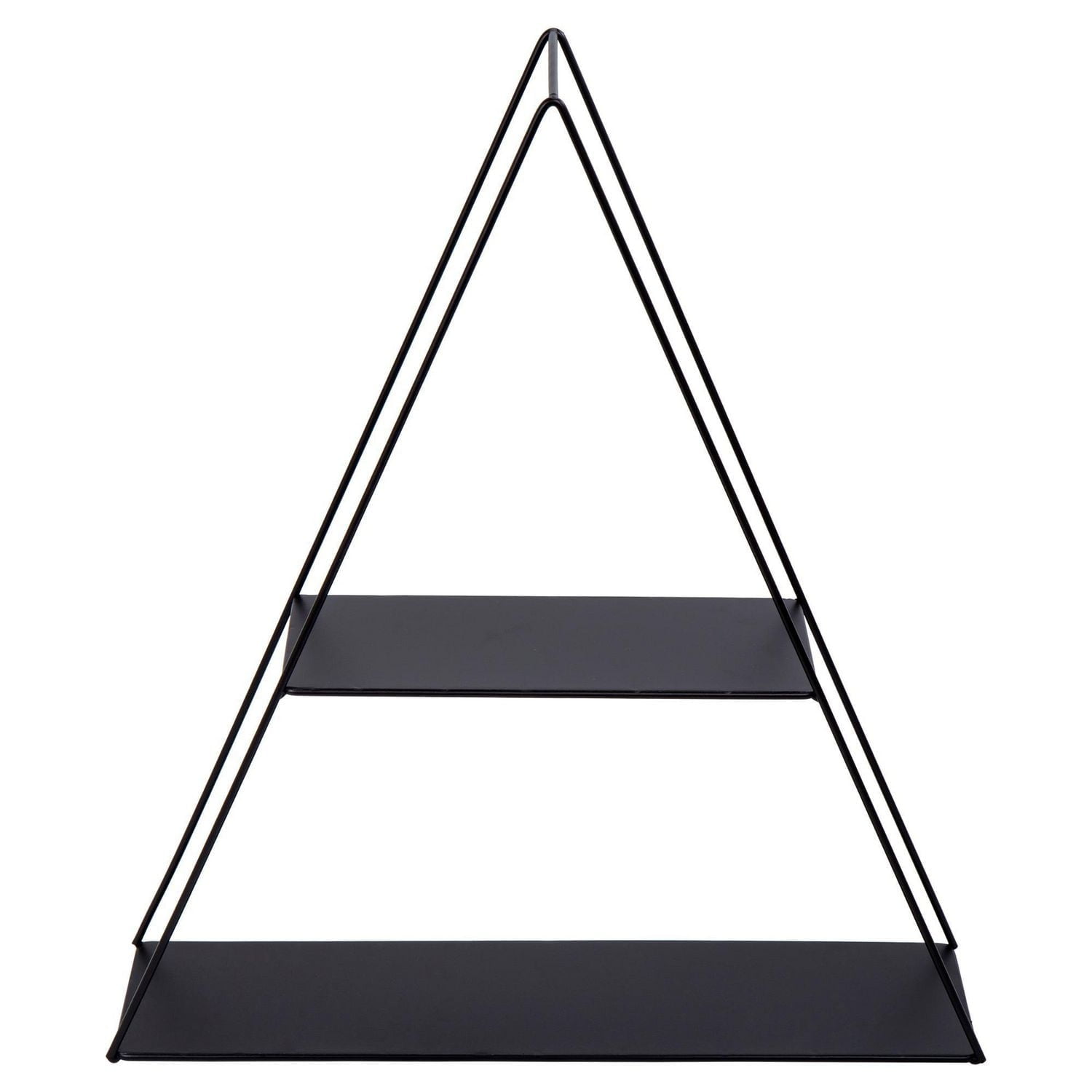 Truu Design Decorative Triangle Floating Wall Shelf