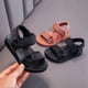 thumbnail image 2 of Sandalias para niños, zapatos de verano para niños, zapatos planos suaves y ligeros a la moda, sandalias para niñas pequeñas, zapatos de playa informales para niños al aire libre Tan Jianjun unisex, 2 of 2