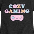 thumbnail image 3 of Instant Message - Cozy Gaming - Toddler & Youth Girls Short Sleeve Graphic T-Shirt, 3 of 6