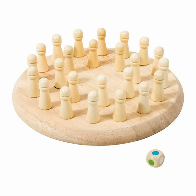 Juguete Memory Chess de color para niños, mejora la memoria y las habilidades de concentración