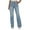 Sky Blue Jeans, variant on YanHoo Women's High Waisted Jeans Stretchy Fashion Straight Wide Leg Denim Pants Vintage Casual Pull on Jeans with Pockets Sky Blue,M