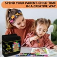 thumbnail image 5 of 76 Dual Brush Marker Pen Set with Zipper Pack, Fine and Brush Tip Artist Colored Markers for Kids, Watercolor Markers for Coloring Books Drawing, Gifts, 5 of 9