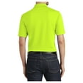 thumbnail image 2 of Mafoose Men's Dry Zone Short Sleeve UV Micro-Mesh Polo Shirt Safety Yellow L, 2 of 4