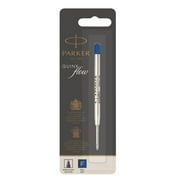 Angle View: Parker® Ballpoint Pen Refill, Fine Point, 0.7 mm, Blue