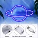 thumbnail image 3 of Planet Neon Signs LED Night Light Luces de neón Carga USB / Luces de pared de neón con pilas Luces decorativas de neón para el hogar Dormitorio Bar / Navidad / Boda / Fiesta de cumpleaños Xemadio WMZL-642-3, 3 of 7
