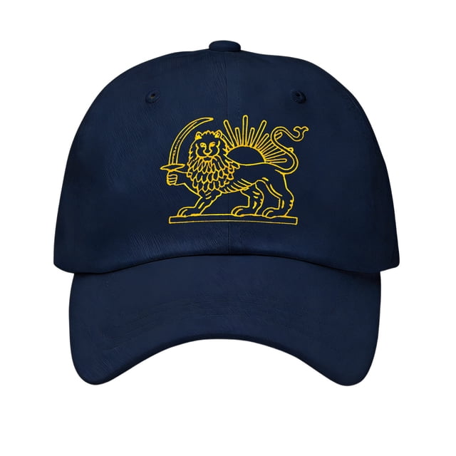 Chapeau Drapeau Iranien avec Sangle Réglable pour Hommes et Femmes – Tissu 100 % Polyester, Taille Unique, Design Brodé Emblème National