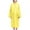 Yellow, variant on Feancey Long Rain Ponchos for Women Waterproof Rain Coats Unisex Drawstring Hooded Rain Jackets Outdoor Active Reusable EVA Raincoat Hot Pink Free Size