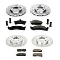 thumbnail image 3 of PowerStop Front and Rear Z23 Evolution Sport Carbon-Fiber Ceramic Brake Pad and Drilled & Slotted Rotor Kit Fits: CADILLAC Select Models K2763, 3 of 10