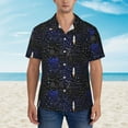 thumbnail image 2 of Fotbe Physical Formulas Camisa Hawaiana para Hombre Unisex – Camisa Casual de Verano con Botones de Manga Corta de Algodón y Lino,XX-Large, 2 of 7