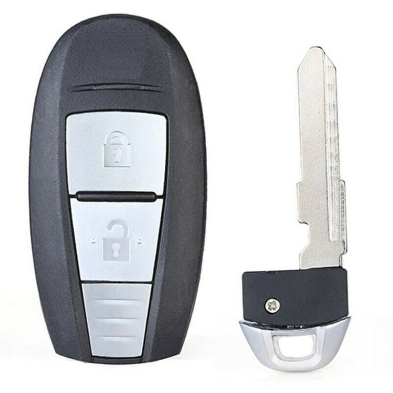 Buy Tazzx Aftermarket 2 Button Remote Key Shell & Silicon Key Cover  Compatible with Maruti Suzuki Model <2014 Swift, SX4, Dzire, Wagon R,  Ertiga, Ritz, Alto (Type1) (Two Items Combo) (Black) Online