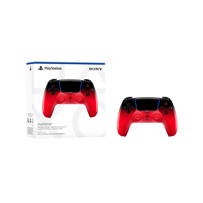 Sony PS5 DualSense Wireless Controller - Techno Red - Walmart.com