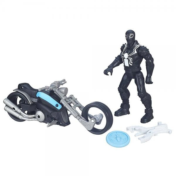Actionfigur Spiderman Venom Agent Hasbro C1770 mit Symbionten Bike Rad NEU OVP 