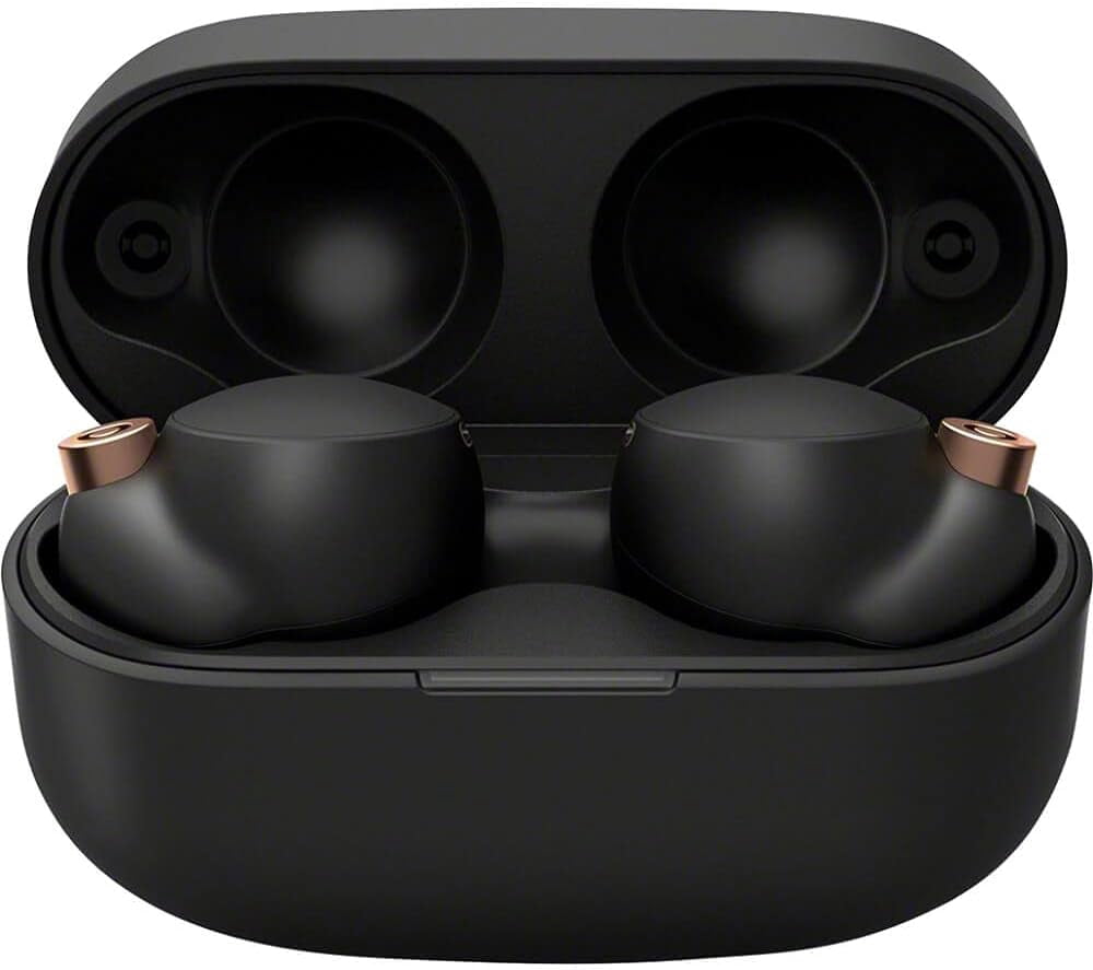 Pre-Owned eReplacements Sony WF-1000XM4, Black (Wireless In-Ear Earbuds) WF1000XM4B-ER