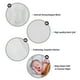 thumbnail image 3 of Cortina mosquitera magnética con cierre suave - Bloquea insectos y permite ventilación - Ideal para puertas de dormitorio o balcón - Incluye cinta adhesiva y tachuelas - Tamaño 90x210 cm blanco, 3 of 6