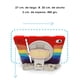 thumbnail image 3 of Funda de uso rudo para Ipad 10a generacion 10.9" case resistente a caidas con correa Teknet  Uso Rudo, 3 of 4